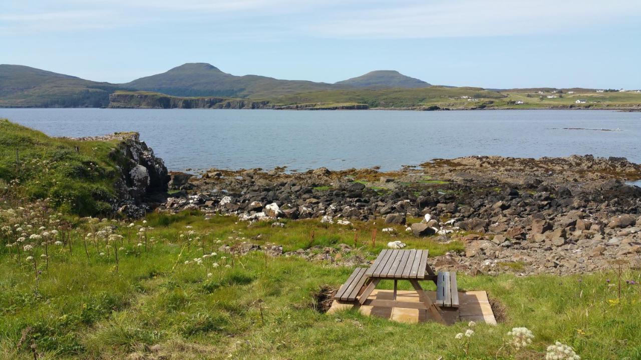 Harlosh Log Cabins Dunvegan  Exterior foto