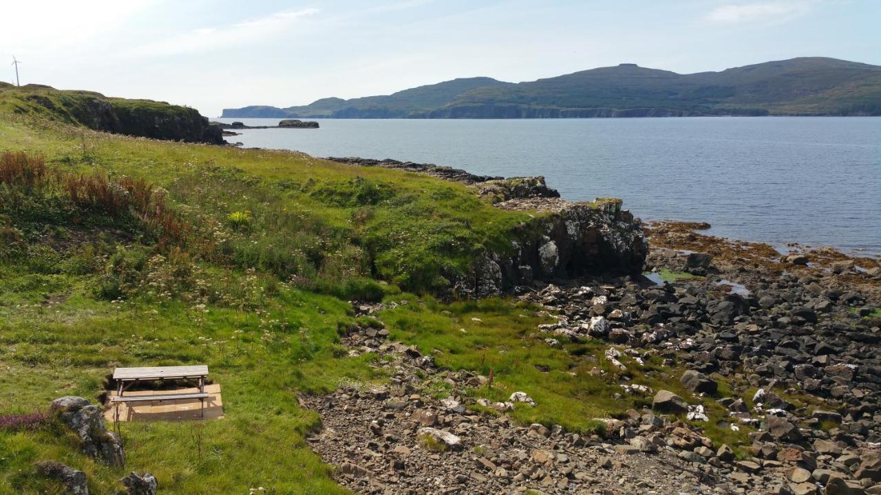 Harlosh Log Cabins Dunvegan  Exterior foto