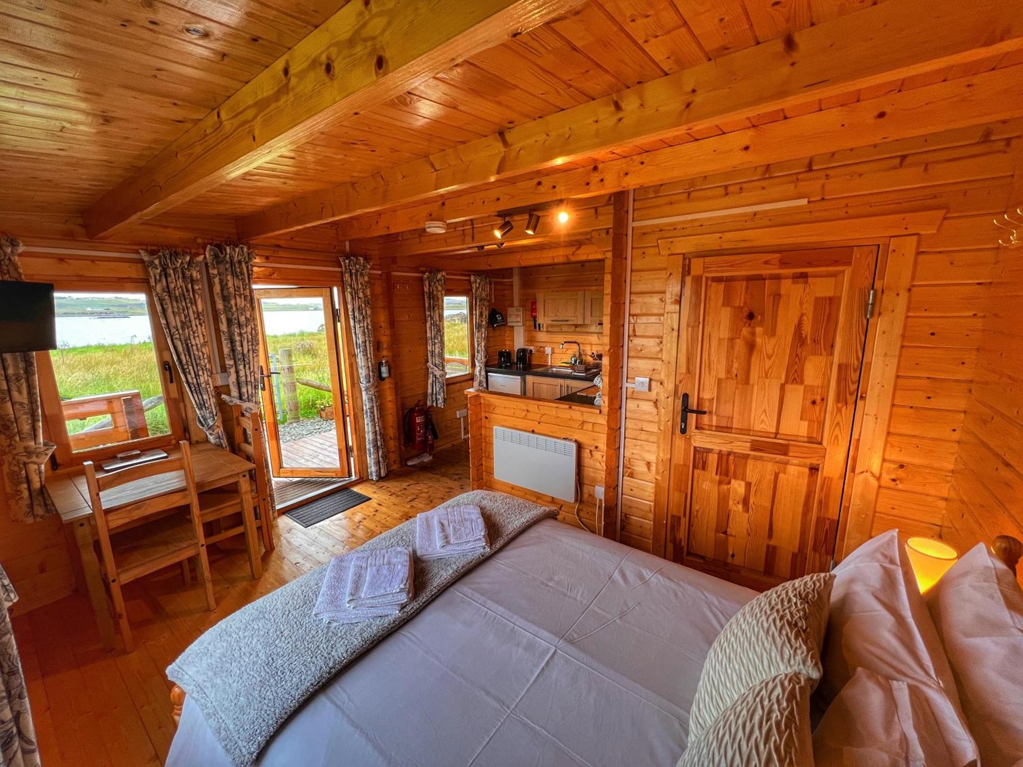 Harlosh Log Cabins Dunvegan  Habitación foto